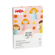 Kreatívna sada Plstená girlanda Anjel Haba