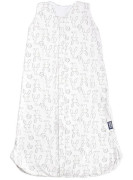 Letný 3D spací vak bambus zajac smotanový