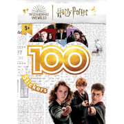 100 samolepiek s omaľovánkovými listami Harry Potter