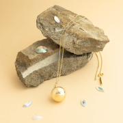 Tehotenská rolnička Stella Lucia - zlatá