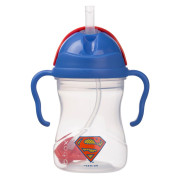 Hrnček so slamkou 240 ml Superman b.box