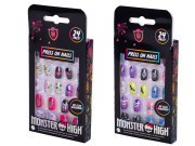Súprava nalepovacích nechtov Monster High