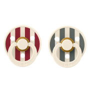 Bibs Studio Colour Block cumlíky kaučuk 2 ks 0 - 6 mesiacov