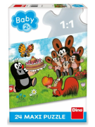 Puzzle maxi Krtko narodeniny 24 dielikov Dino
