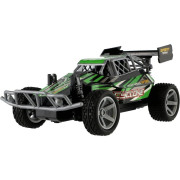 Auto RC Buggy rýchlostný 23 cm 27MHz na batérie zelené