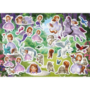 Omaľovánky A4 so samolepkami Sofia Prvá