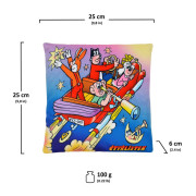 Vankúš 25x25 cm Štvorlístok hviezdy