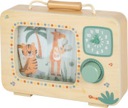 Drevená televízna hudobná skrinka Safari Small foot