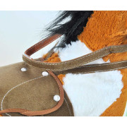 Hojdací koník s melódiou Milly Mally Jurášok svetlo hnedý