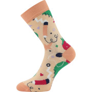 Ponožky detské Kaito s obrázkami dievčenský mix E (3 páry)