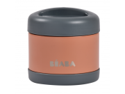 Termoska na jedlo 500 ml Mineral Grey / Terracotta Beaba