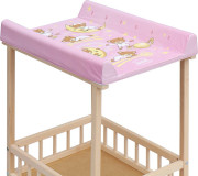 Prebaľovací pult Scarlett Spájka ECO Galaxy ružový