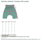 Detské kraťasy Morský svet šedej Esito