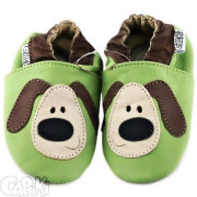 Kožené capáčky 12-18 m (21) 14,2 cm Capiki