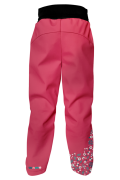 Softshellové nohavice detské Lienky červené Wamu