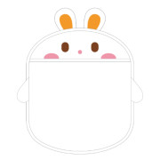 Závesný organizér Bunny