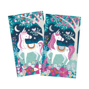 Kreatívna sada Midi Jednorožci Trblietavé piesky Janod Atelier
