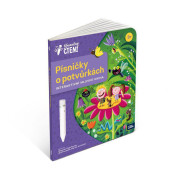 Kúzelné čítanie Kniha Pesničky o potvorkách Albi