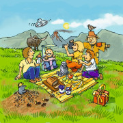 Mini hra pre deti Čarodejnícky duel ABC Haba