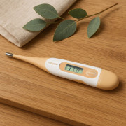 Digitálny teplomer s mäkkou koncovkou béžový BabyOno