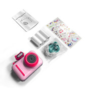 Ružový foťák s termotlačou Albi