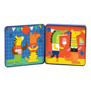 Magnetická knižka Zvieracia oslava Petit Collage