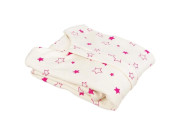 Letný bio spací vak s nožičkami fuchsiovej hviezdičky Kaarsgaren