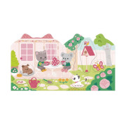 Samolepky Dom 7 predlôh Stickers Janod