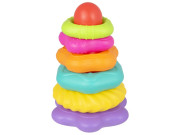 Štruktúrované navliekacie krúžky Playgro