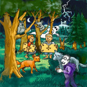 Mini hra pre deti Čarodejnícky duel ABC Haba