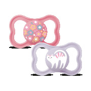 Cumlík Ortodonický Supreme 6 m+ Mam Ružová+Fialová