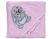 Froté uterák - Scarlett zajac s kapucňou