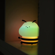 LED silikónová nočná lampička Rgb - včielka Mary's