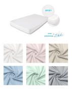 Nepremokavé prestieradlo jersey 60 x 120 cm Babymatex