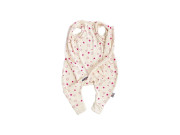 Letný bio spací vak s nožičkami fuchsiovej hviezdičky Kaarsgaren