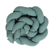 Chránič do postieľky mušelín pletený vrkoč 200 cm Babymatex