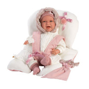 Realistická bábika bábätko so zvukmi a mäkkým látkovým telom Llorens