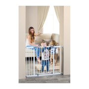 Zábrana bezpečnostná Liberty extra široká 99 - 105,5 cm biela Dreambaby