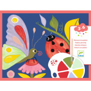 Maľovanie s paletou Na lúke Djeco