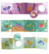 Súprava 3 Kuki leporel Zvieratká KukiKuk