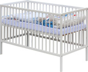 Detská postieľka s kompletnou výbavou, 120 x 60 cm, Raty Scarlett