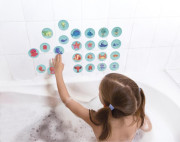 Mäkké obrázkové pexeso do vane Morské zvieratká 24 ks Janod