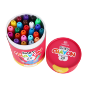 Jemné voskovky umývateľné 24 ks