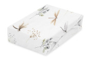 Bavlnená prestieradlo s gumou a potlačou 70 x 140 cm Babymatex