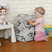 Skladací kôš na hračky - Panda Akuku