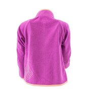 Dievčenská mikina zapínacia fleezová, Pidilidi, ružová