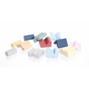 Veža XI - drevená skladačka 12 dielov Cubika