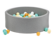 Hracia ohrádka s loptičkami textilné Ľudí