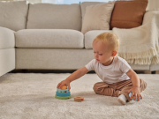 Nasadzovacie krúžky drevené Farmers Funday Tiny Love