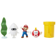 Super Mario Set figúrok dioráma 6 cm